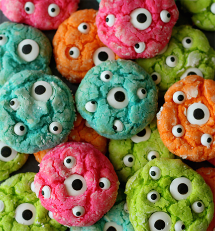 Gooey Monster Cookies