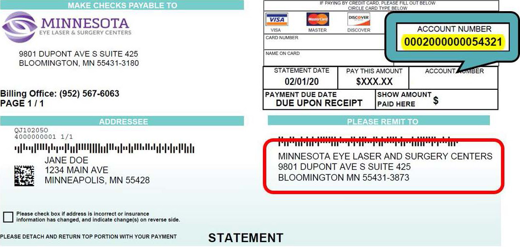 Minnesota Eye Consultants Laser & Surgery Centers Statement Example