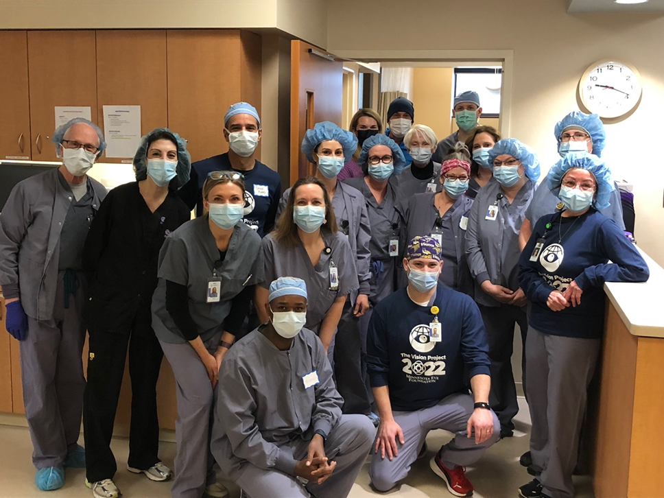 image of doctors and medical staff from Minnesota Eye Consultants