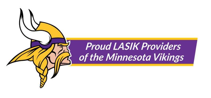 Proud LASIK providers of the Minnesota Vikings