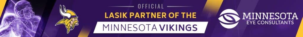 Official LASIK partner of the Minnesota Vikings