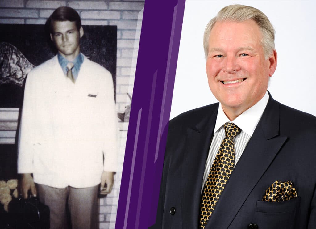 Dr. Richard Lindstrom Then and Now